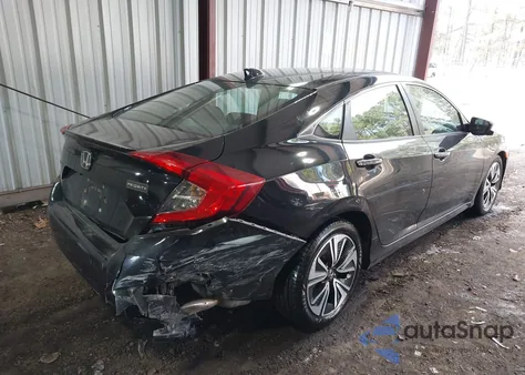 2018 Honda Civic Ex-L from USA, damaged, VIN 2HGFC1F71JH641233